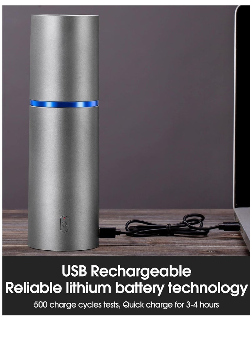 KASTWAVE Mini Vacuum, Air Duster and Hand Pump 3 in 1, Cordless Handheld Vacuum, USB Rechargeable, Easy to Clean Desktop, Keyboard, Drawer, Car Interior and Other Crevices, Small Spaces - Image 4
