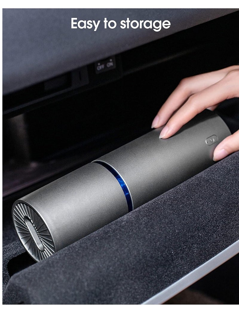 KASTWAVE Mini Vacuum, Air Duster and Hand Pump 3 in 1, Cordless Handheld Vacuum, USB Rechargeable, Easy to Clean Desktop, Keyboard, Drawer, Car Interior and Other Crevices, Small Spaces - Image 5