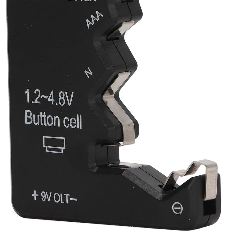 Digital Battery Capacity Tester For AA AAA 9V 1 5V Batteries With LCD Display Black - Image 3