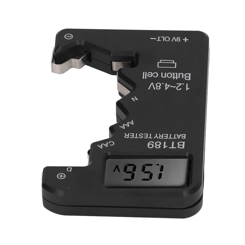 Digital Battery Capacity Tester For AA AAA 9V 1 5V Batteries With LCD Display Black - Image 5
