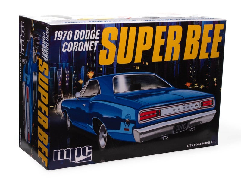 MPC 1970 Dodge Coronet Super Bee 125 Scale Model Kit - Image 2