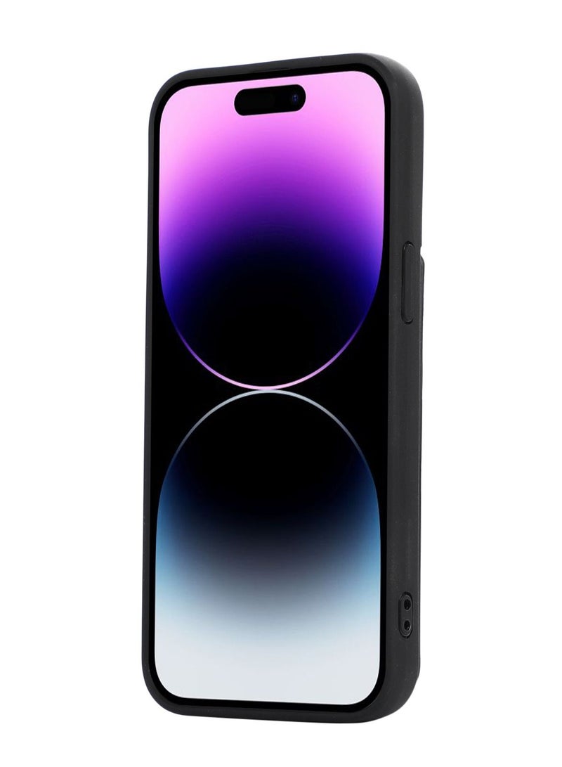 Suteni Back Cover Leather Ring Buckle Phone Case for iPhone - Image 2