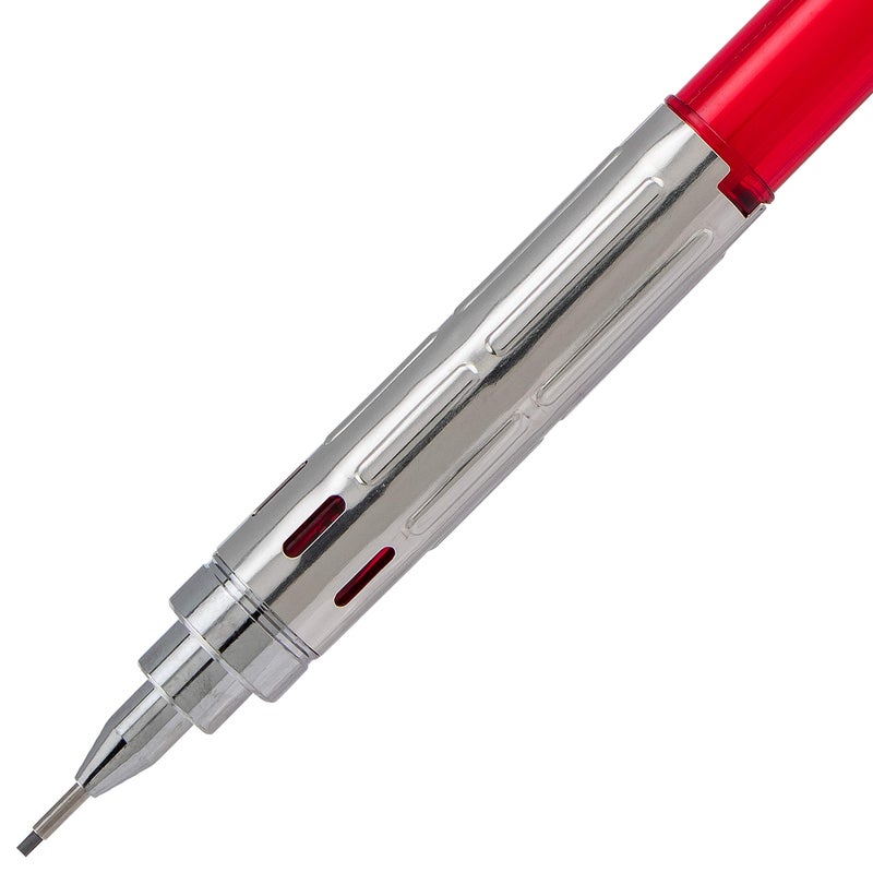Pentel GraphGear 300 Mechanical Pencil, Box of 12 Pencils, red (0.9mm) - Image 4