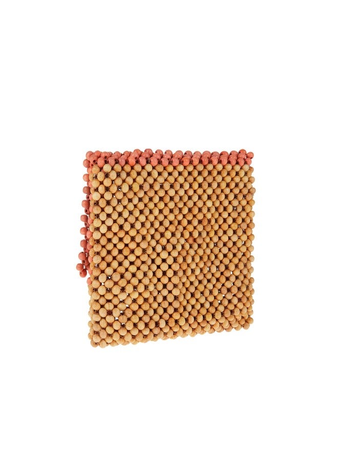 Accessorize London Women's Orange Beaded Sling Bag - Image 2