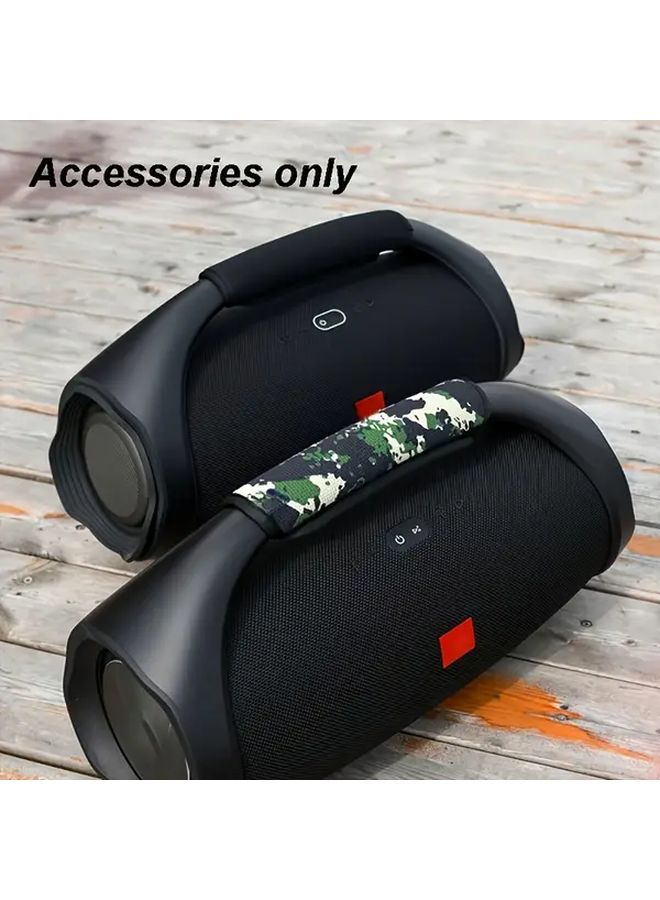حزام معصم أسود كلاسيكي غير قابل للانزلاق وخفيف الوزن لمكبر الصوت Boombox 3 2 1 - ملحق حماية للحزام - Image 5