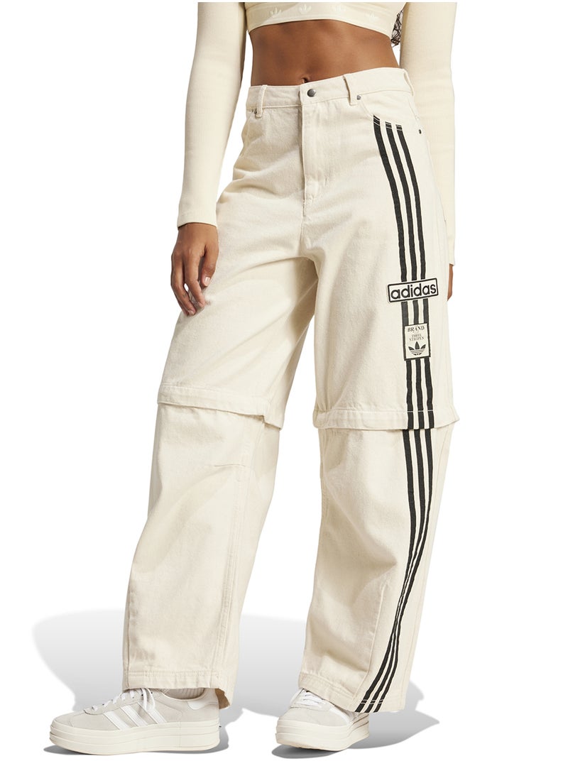 adidas Originals Adibreak Denim Two In One Jeans  - Image 1