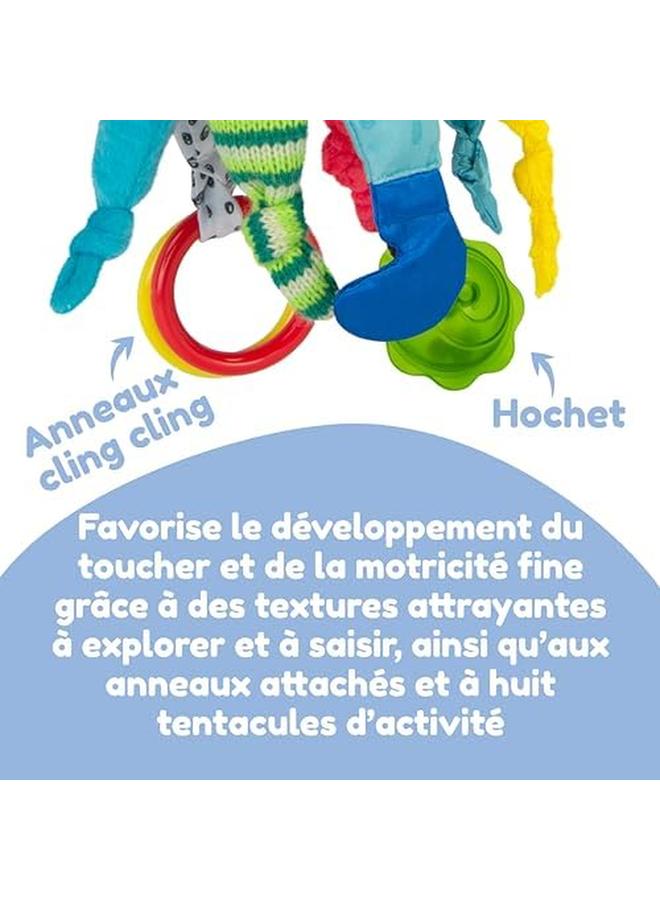 Lamaze Tomy Clip On Toy Captain Calamari - Image 3