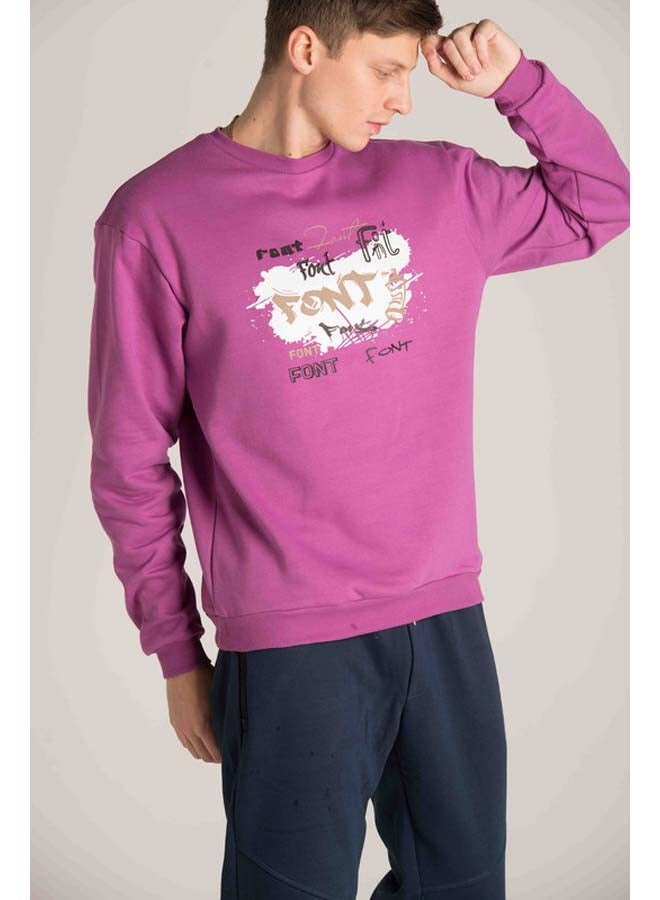 Marco Bergamo Sweatshirtwith Conterste Print - Image 4