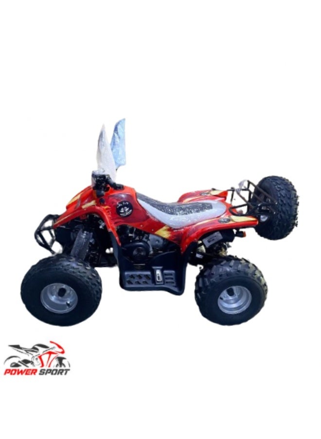 Power Sport 4X4 Motorcycle Sport Sport 100Cc - Red - Image 1