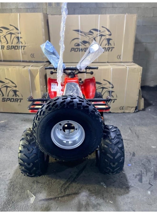Power Sport 4X4 Motorcycle Sport Sport 100Cc - Red - Image 5