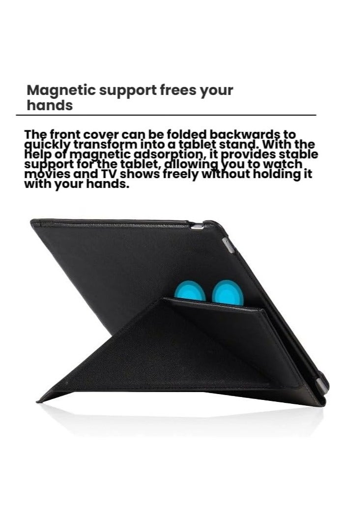 عام غطاء ذكي متوافق مع Onyx Boox Note X5 / Note X5S 10.3 بوصة 2025 - حافظة مغناطيسية متعددة الطيات مع حامل مدمج ومقلمة مدمجة للأقلام. - Image 3