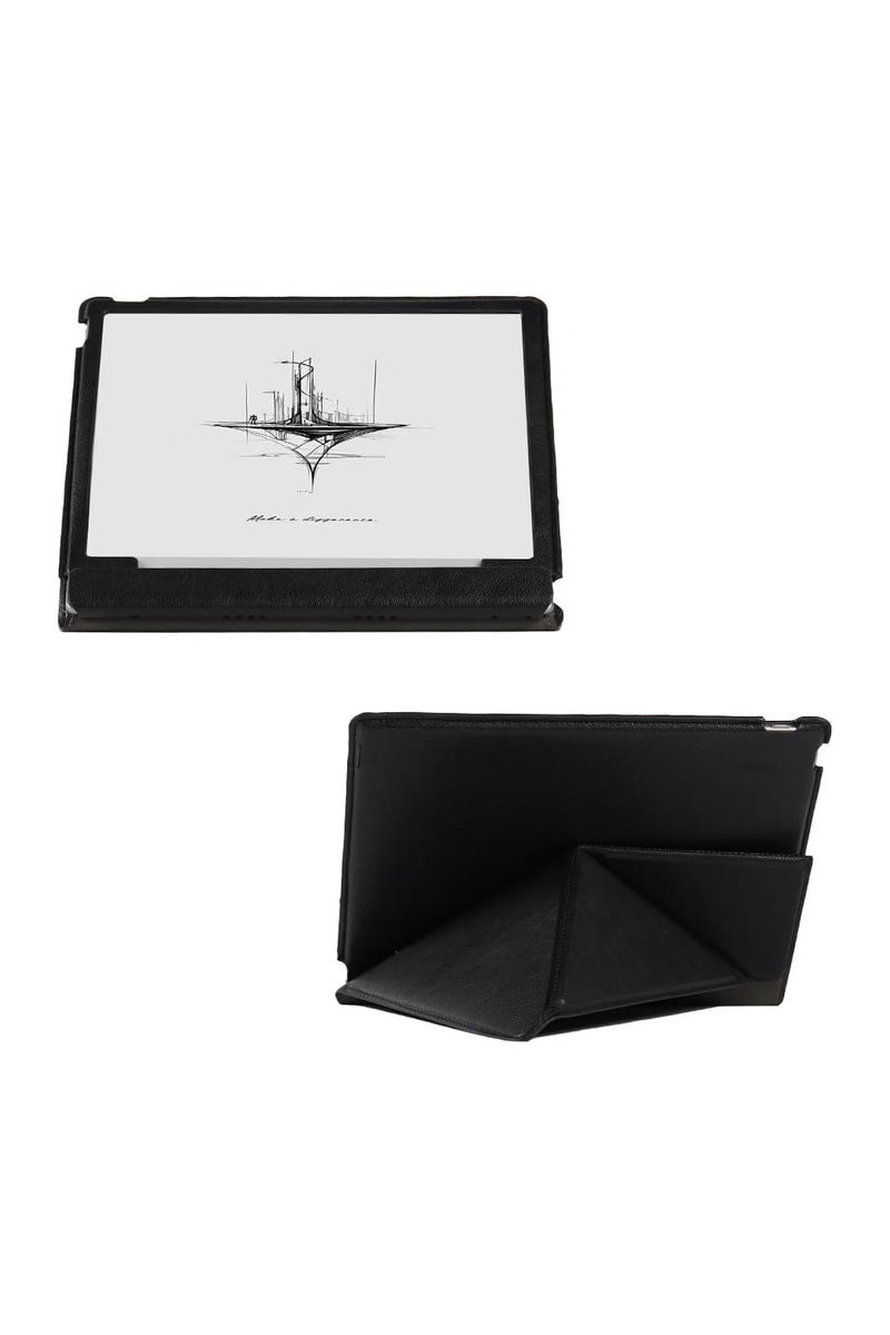 عام غطاء ذكي متوافق مع Onyx Boox Note X5 / Note X5S 10.3 بوصة 2025 - حافظة مغناطيسية متعددة الطيات مع حامل مدمج ومقلمة مدمجة للأقلام. - Image 5