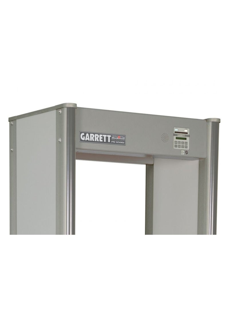 Garrett - Garrett PD 6500i Walk Through Metal Detector - Gray - Image 1