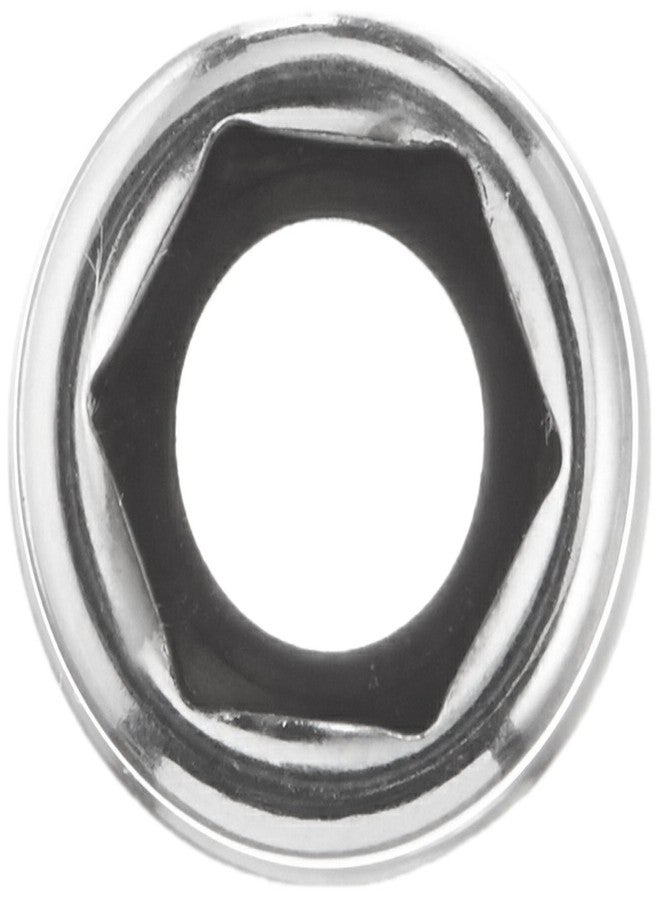 اس كي كي SK Professional Tools 41677 مقبس كروم نصف عميق متري سداسي النقاط بقطر 1/4 بوصة - مقبس من الفولاذ المطروق القديم بسمك 7 مم مع لمسة نهائية SuperKrome، صنع في الولايات المتحدة الأمريكية - Image 3