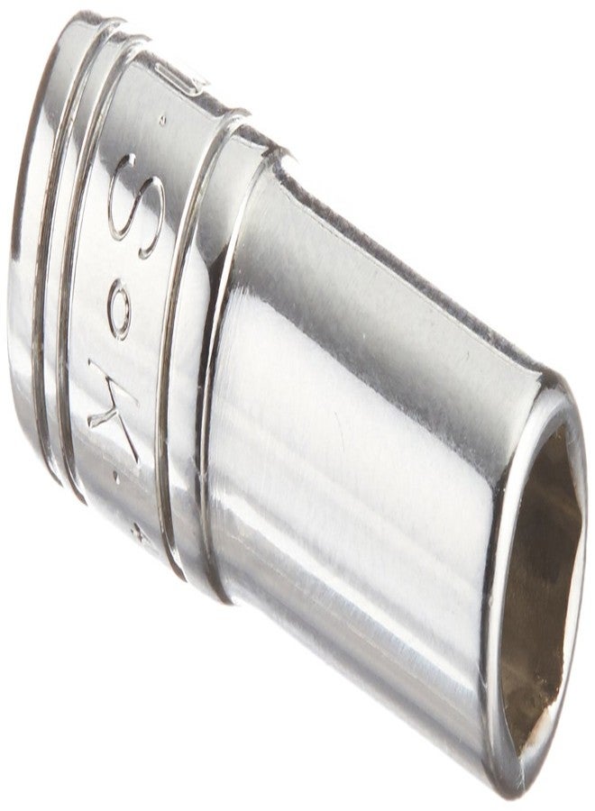 اس كي كي SK Professional Tools 41677 مقبس كروم نصف عميق متري سداسي النقاط بقطر 1/4 بوصة - مقبس من الفولاذ المطروق القديم بسمك 7 مم مع لمسة نهائية SuperKrome، صنع في الولايات المتحدة الأمريكية - Image 1