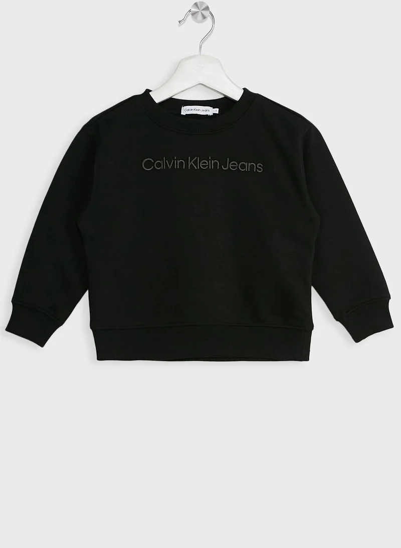 Calvin Klein Jeans Kids Logo Sweatshirt