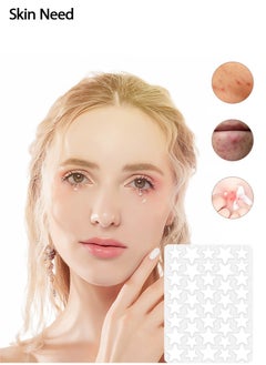 Skin Need Cute Star Face Stickers – Colorful Decorative Facial Patches for Cheeks & Forehead, Waterproof Skin-Friendly Makeup Stickers for Selfies and Parties  - Image 1