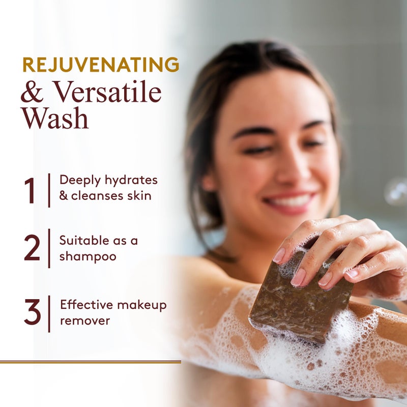 Okay African Soap, Black, 5.5 Ounce - Image 2