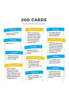 MAGIC VAULT Do You Really Know Your Family? Fun Family Game Challenges For Kids Teens Adults, Card Game, Board Game Night Cards Deck Trivia  - Image 5