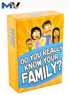 MAGIC VAULT Do You Really Know Your Family? Fun Family Game Challenges For Kids Teens Adults, Card Game, Board Game Night Cards Deck Trivia  - Image 1