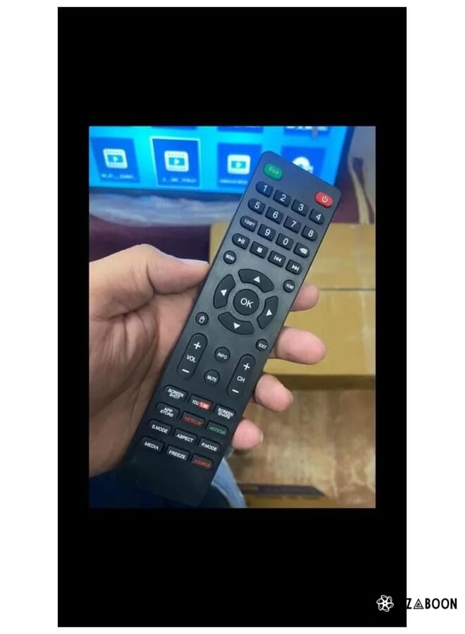 Zaboon New LCD1 Remote Control for Smart TV LCD LED