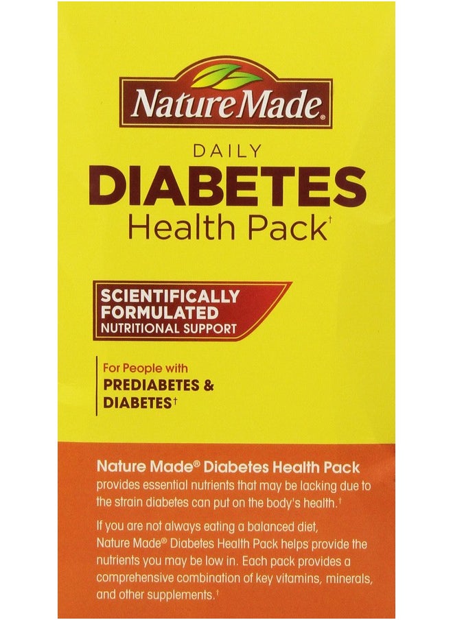 Nature Made Diabetes Health Pack 60 Packets  - Image 3