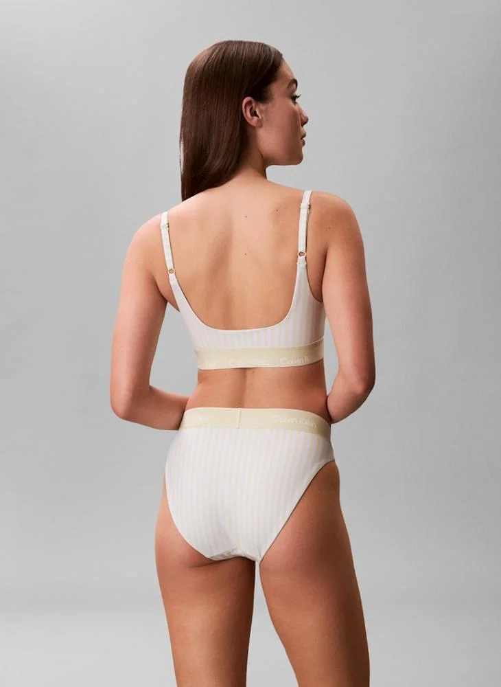 كالفن كلاين Square Neck Bralette Bra