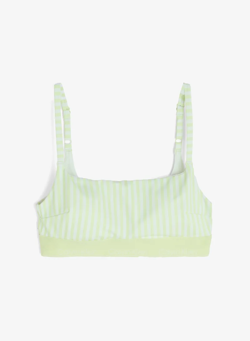 كالفن كلاين صدرية برا مربعة الرقبة