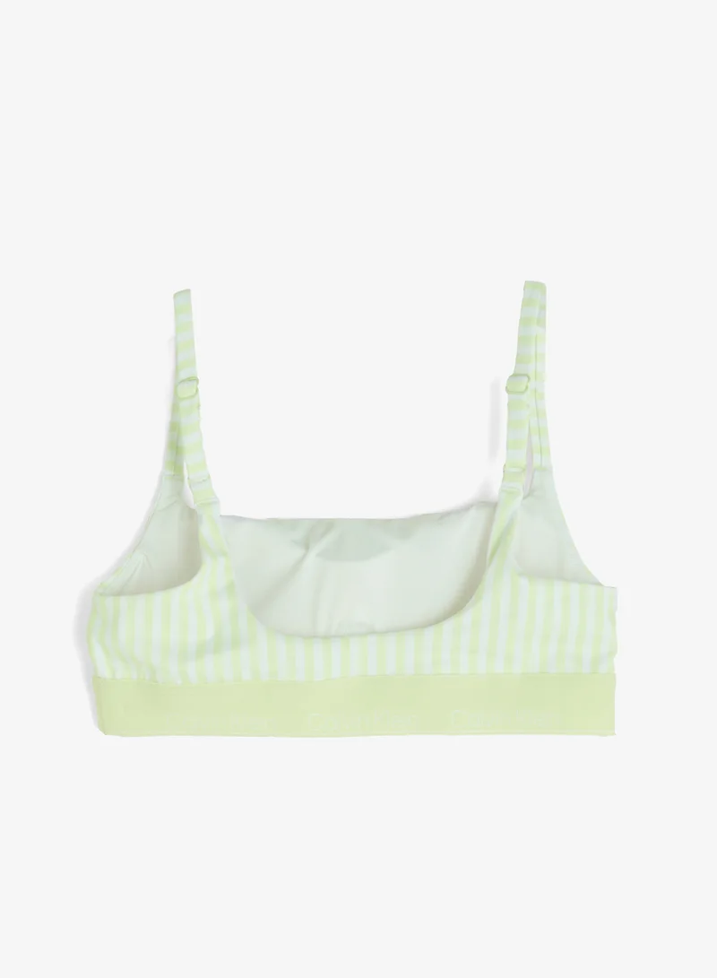 كالفن كلاين صدرية برا مربعة الرقبة