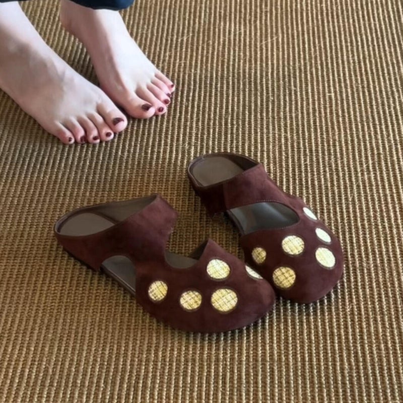 صنادل إسبادريل بنقاط البولكا للنساء - Image 3