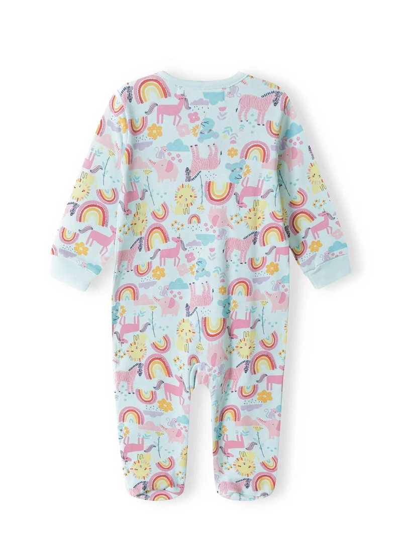 MINOTI 2-Pack Baby Sleepsuits with Full-Length Snap Closures