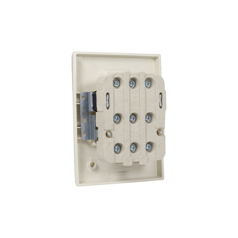 Bticino inside wall 3 phase ivory air conditioner 32A switch - Image 2