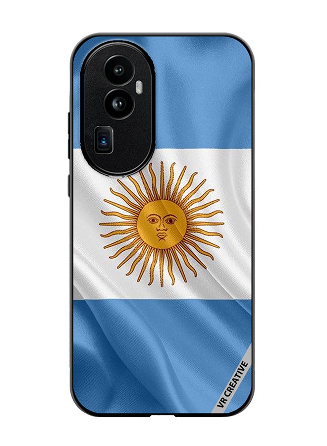 VR CREATIVE Protective Case Cover For Oppo Reno 10 Pro Plus Argentina Design Multicolour - Image 1