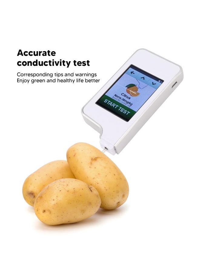 Thoraya Nitrate Tester Test Kit Food Detector Portable Kitchen Tool for Fruits Vegetables Seafood 100‑240V  - Image 2