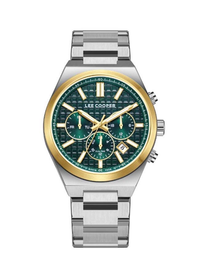 Lee Cooper Men Multi Function Dark Green Dial Watch - LC08084.270  - Image 1
