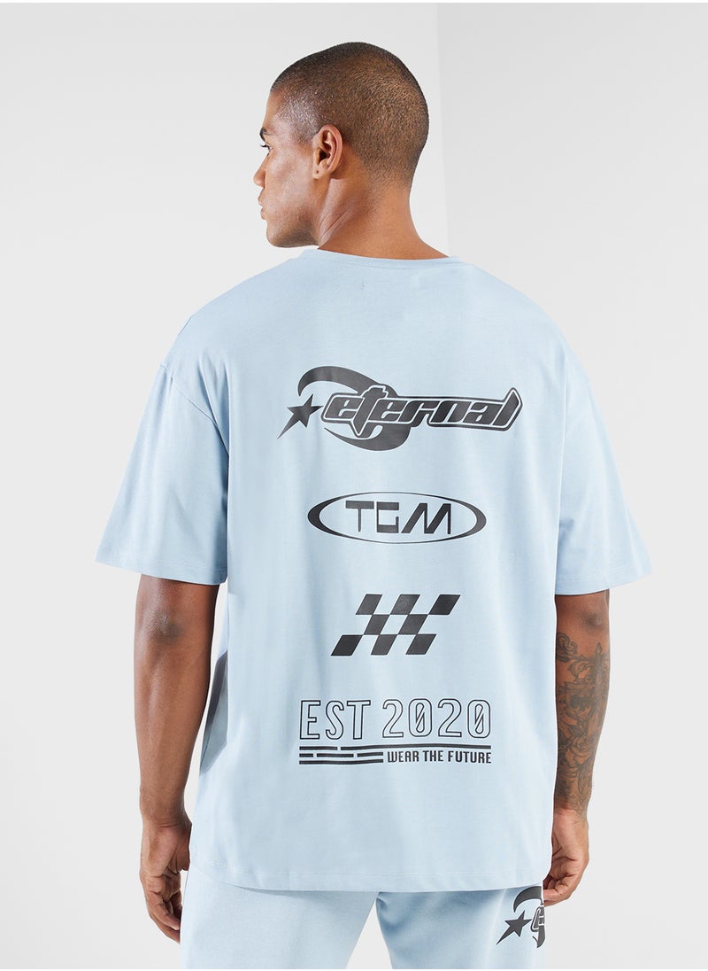 Oversized Racing Printed T-Shirt - pzsku/Z31A3DF39551FDCE79900Z/45/_/1742358913/8f5354da-9de4-4cda-9191-19cf44102336