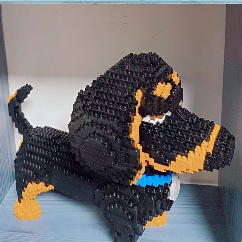 Building Block Animal Dogs Micro Mini Block Dog Building Animal Set DIY 3D Block Toy Building Blocks for Kids Or Adult 2100 Pieces - Image 4
