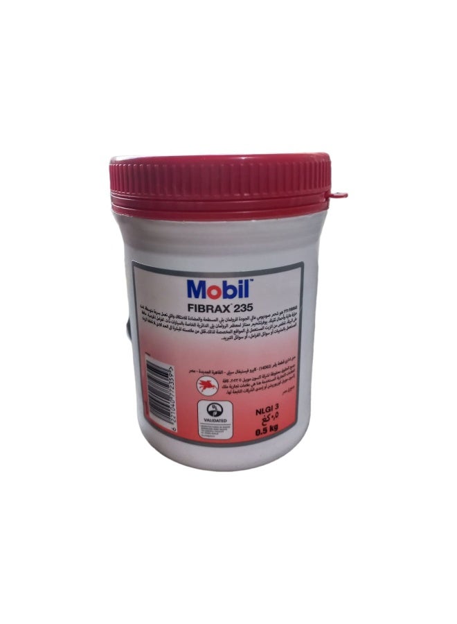 موبيل شحم موبيل 235 لتحمّل الحرارة والاحتكاك – 0.5 كجم - Image 2