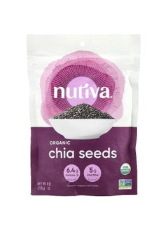 Nutiva Nutiva, Organic Chia Seeds, 6 oz (170 g)  - Image 1