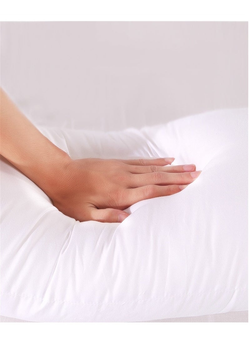Crystal Velvet Maternity Pillow Maternity Belly Support Pillow Core Side Sleeping Pillow Waist Support Pillow - Image 3
