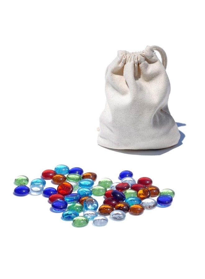 WE Games حجارة مانكالا زجاجية بديلة من WE Games بألوان متنوعة - Image 3