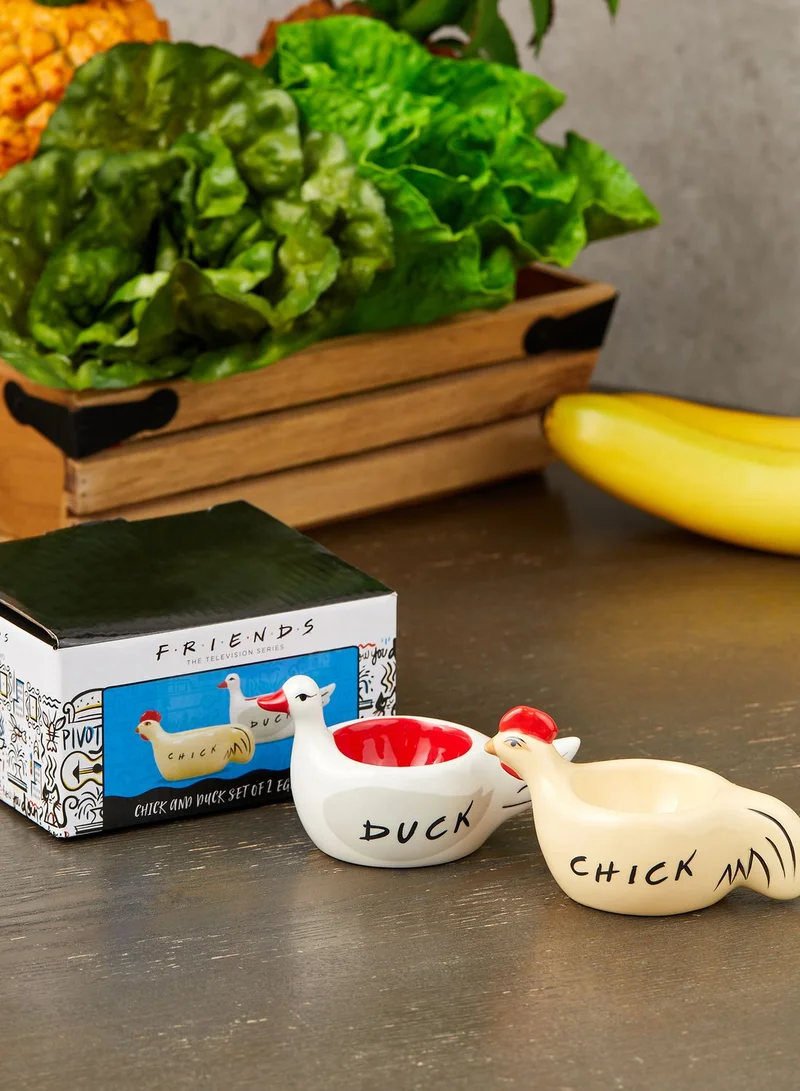 Friends Friends Chick and Duck Egg Cup Set