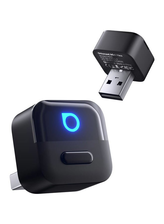 Ottocast Mini Pico, 2026 Upgrade 2in1 Wireless CarPlay & Android Auto Adapter, WiFi 6 +Bluetooth 5.4, Auto Reconnect, Plug & Play - Image 1