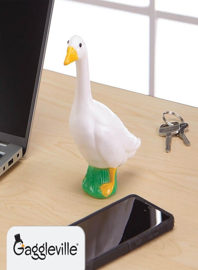 Fox Valley Traders Gaggleville Desktop Goose 7" H Statue - Image 2