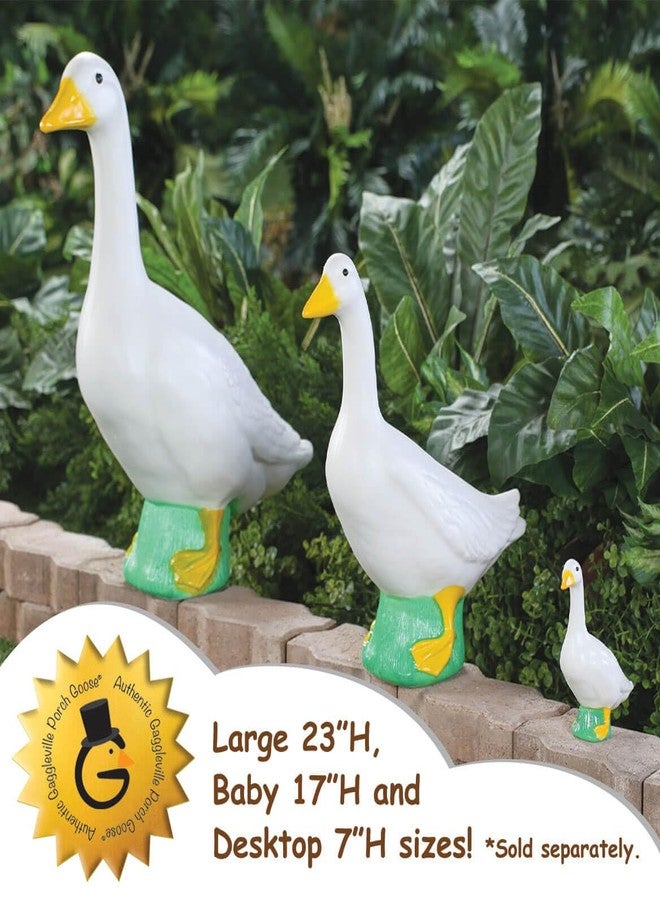 Fox Valley Traders Gaggleville Desktop Goose 7" H Statue - Image 4