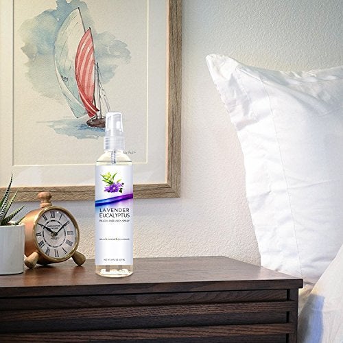 Three Drops of Life Natural Lavender Eucalyptus Pillow Mist and Linen Spray, Best Home Spray to Relax The Mind, Sleep Patterns and Body, Strong Lavender Room Spray (Lavender Eucalyptus, 8oz) - Image 4