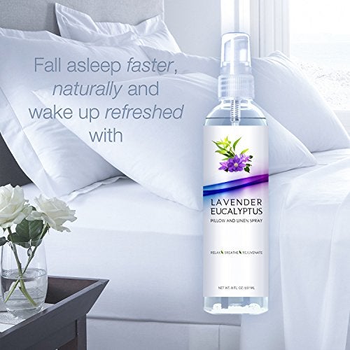 Three Drops of Life Natural Lavender Eucalyptus Pillow Mist and Linen Spray, Best Home Spray to Relax The Mind, Sleep Patterns and Body, Strong Lavender Room Spray (Lavender Eucalyptus, 8oz) - Image 5