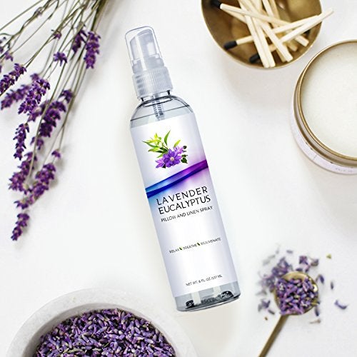 Three Drops of Life Natural Lavender Eucalyptus Pillow Mist and Linen Spray, Best Home Spray to Relax The Mind, Sleep Patterns and Body, Strong Lavender Room Spray (Lavender Eucalyptus, 8oz) - Image 3
