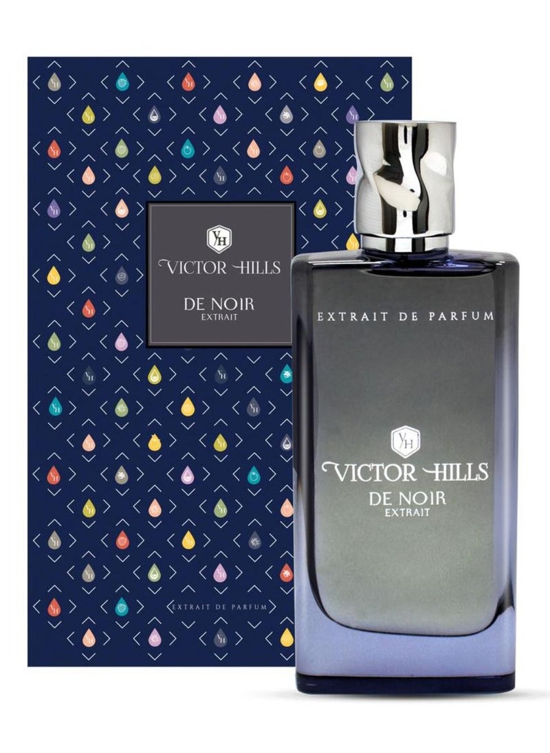 Victor Hills - عطر فيكتور هيلز دي نوير اكستريت دي بارفوم فروتي اروماتيك للرجال والنساء 75 مل - Image 1