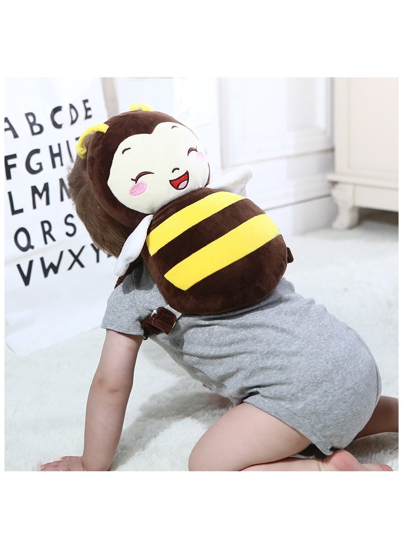 Washable Baby Head Protection Pad With Adjustable Straps - Image 2